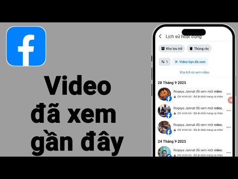 Cách xem lại video đã xem gần đây trên Facebook (2025)