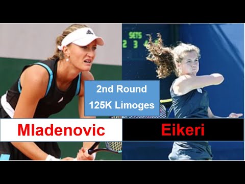 Kristina "Kiki" Mladenovic (FRA) - Ulrikke Eikeri (NOR) 2nd Round Limoges Women Challenger 2021