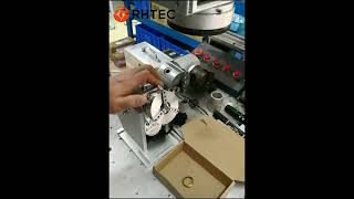 RHTEC Fiber Laser Engraving Machine Inside and Outside Engraving On the Ring.