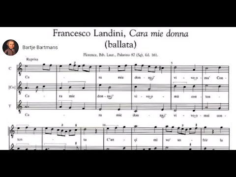 12. Music of the Middle Ages; da Firenze and Landini