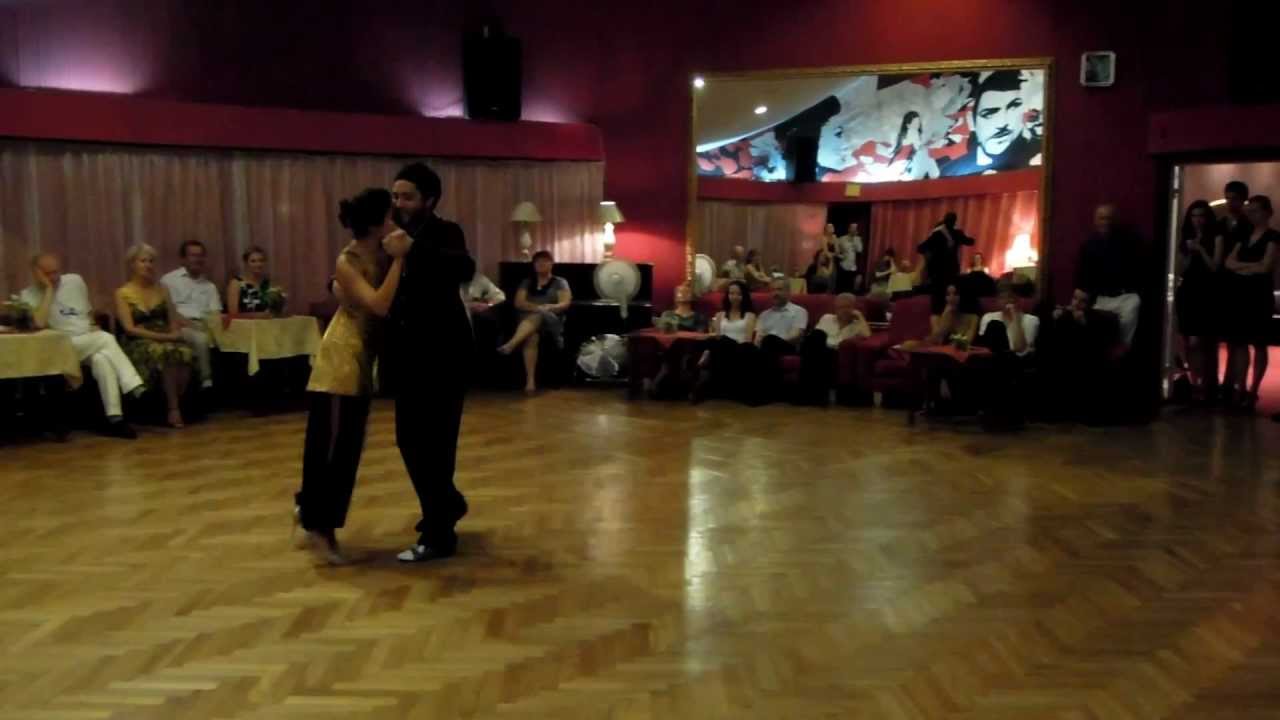 Facundo Penalva i Josefina Stellato, tango/milonga show (3/3), Zlota Milonga, 14/15.07.2012
