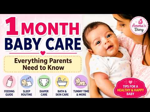 1 Month Baby Care | Essential Newborn Care Tips!