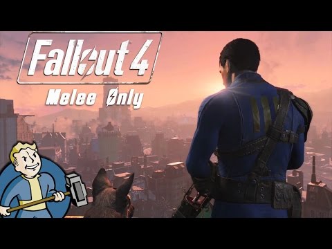 Fallout 4 Melee only Part 7 - Mass Synth Destruction