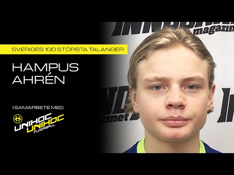 Hampus Ahrén, RIG Umeå IBF - Sveriges 100 största talanger