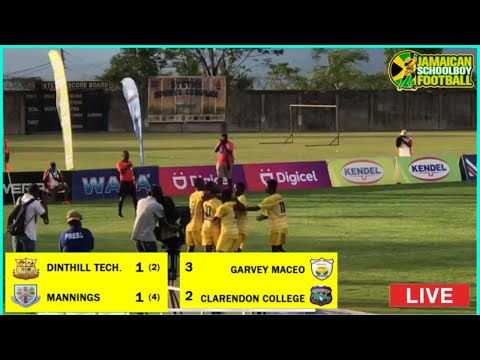 Garvey Maceo & Mannings Through To The Dacosta Cup Finals | CC & Dinthill Tech Both Out