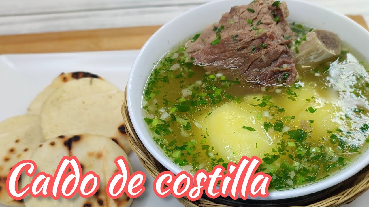 CALDO DE COSTILLAS