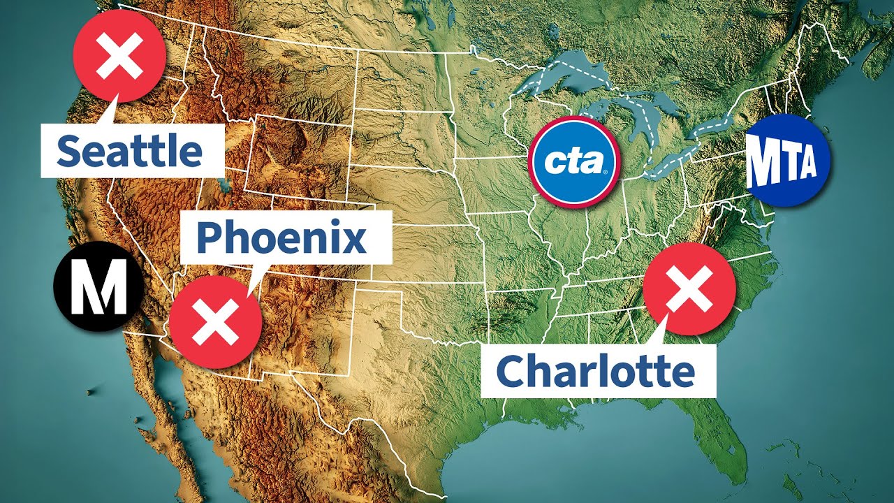 Why U.S. Cities Don't Build Metro Systems