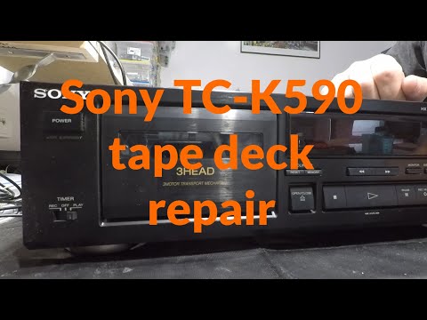 Sony TC K590 repair
