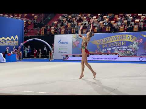 Anastasia Simakova - Hoop Russian Championship 2021 TAA 25.90