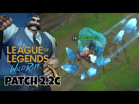 Patch 2.2C Braum OP Build Dragon Lane Support WildRift Season 2