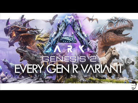 EVERY GEN R VARIANT Creature & Spawn Codes - ARK Genesis 2