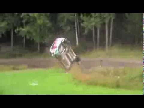 CRASH: Murat Bostanci @ Neste Oil Rally Finland 2013