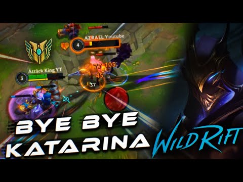 MAIN ZED AGGRESSIVE GAMEPLAY vs. KATARINA- WILD RIFT