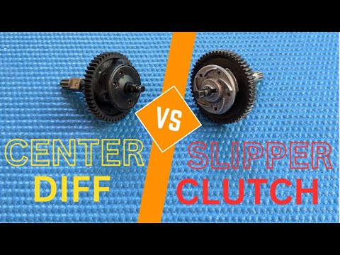 Slipper Clutch vs Center Differential (RC Car)