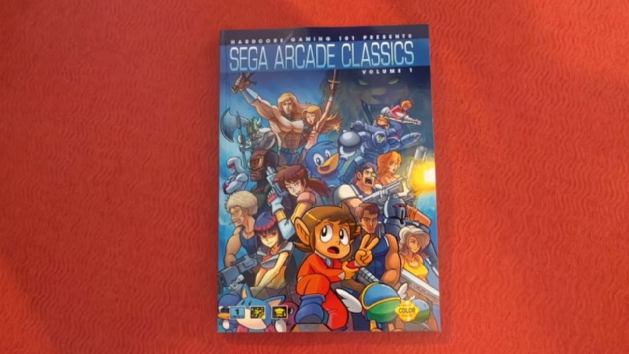 Sega Arcade Classics vol. 1 - Hardcore Gaming 101 Book [REVIEW]