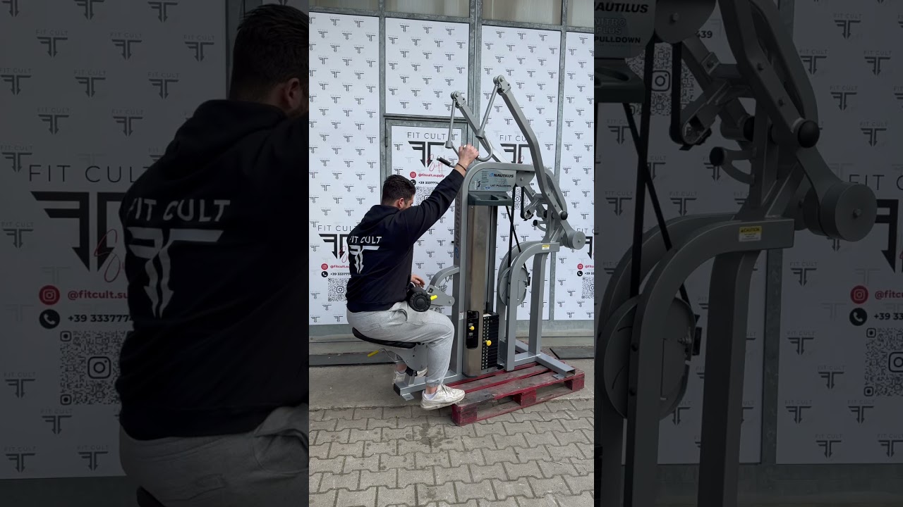 Nautilus Nitro Plus Lat Pulldown #fitcultsupply