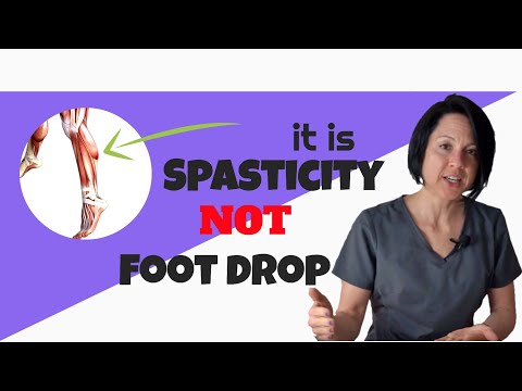 Walking after stroke: Spasticity versus foot drop