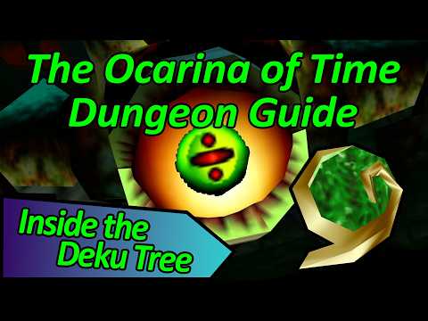 Inside the Deku Tree Walkthrough - The Legend of Zelda: Ocarina of Time Dungeon Guide