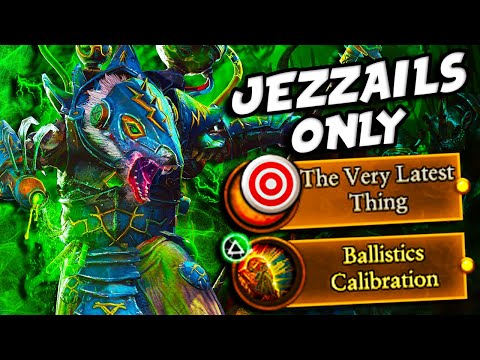 Can You Beat Total Warhammer 3 Using ONLY Jezzails As Ikit Claw?
