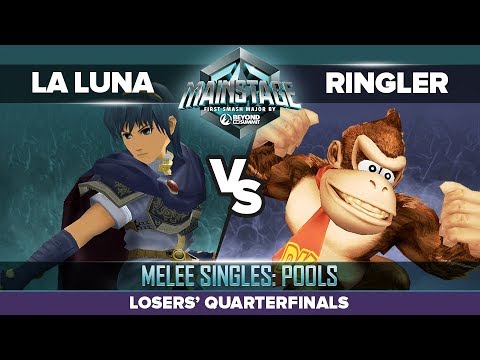 La Luna vs Ringler - Losers' Quarterfinals: Melee Singles Pools - Mainstage | Marth vs Donkey Kong