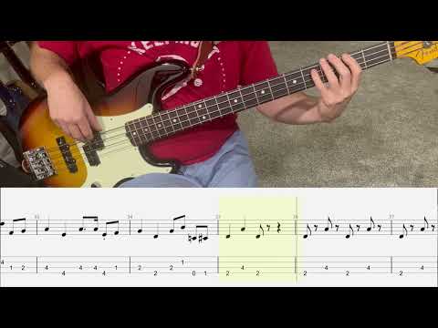 Long White Line - Sturgill Simpson | Bass Guitar Cover (Play Along Tabs)