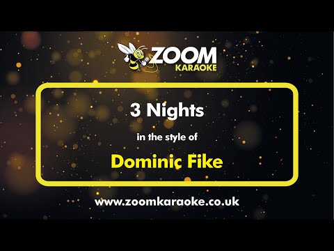 Dominic Fike - 3 Nights - Karaoke Version from Zoom Karaoke