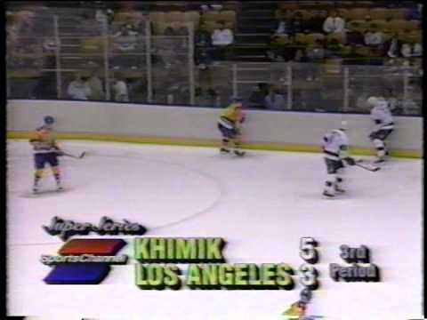04.12.89. Los Angeles Kings - Khimik (Voskresensk, USSR) (4)