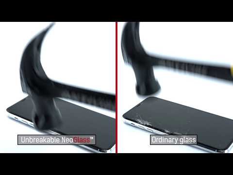3mk NeoGlass ™ – Hammer crashtest: unbreakable NeoGlass™ vs ordinary glass