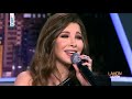 نانسي عجرم تغني لزوجها في لهون وبس