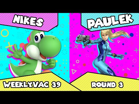 WeeklyVac 39 - SSBU - Nikes (Yoshi) vs Paulek (Zero Suit Samus)