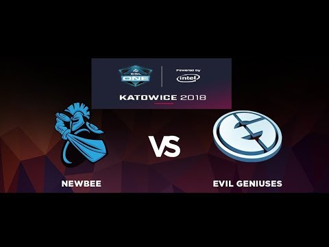 Evil Geniuses VS Newbee Game 2 Katowice 2018 Intel Highlights