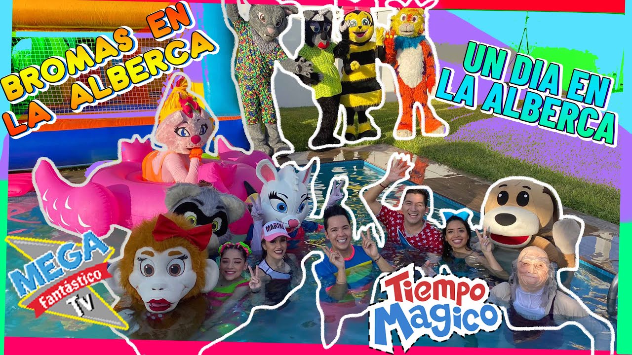 La Alberca de Erick PISCINA - Pool Party con MEGA FANTASTICO TV /Kids Play