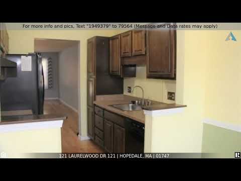 Priced at $274,900 - 121 Laurelwood Dr 121, Hopedale, MA 01747