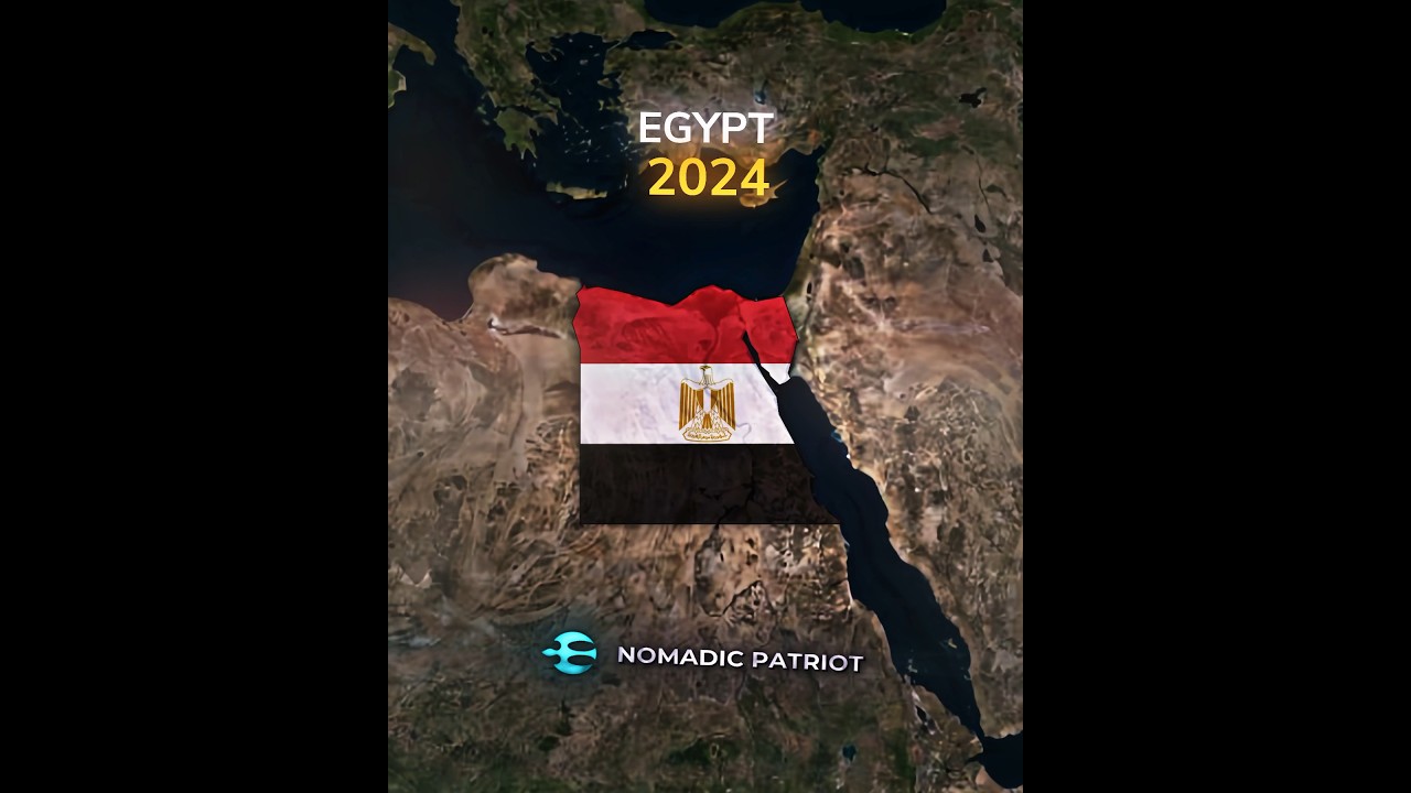 Evolution of Egypt 🇪🇬 | History of Egypt #history #edit #geography #egypt #map #nomadicpatriot