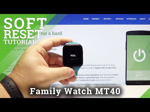 Soft Reset ALCATEL TCL Family Watch MT40 – Repair Not Responding Watch
