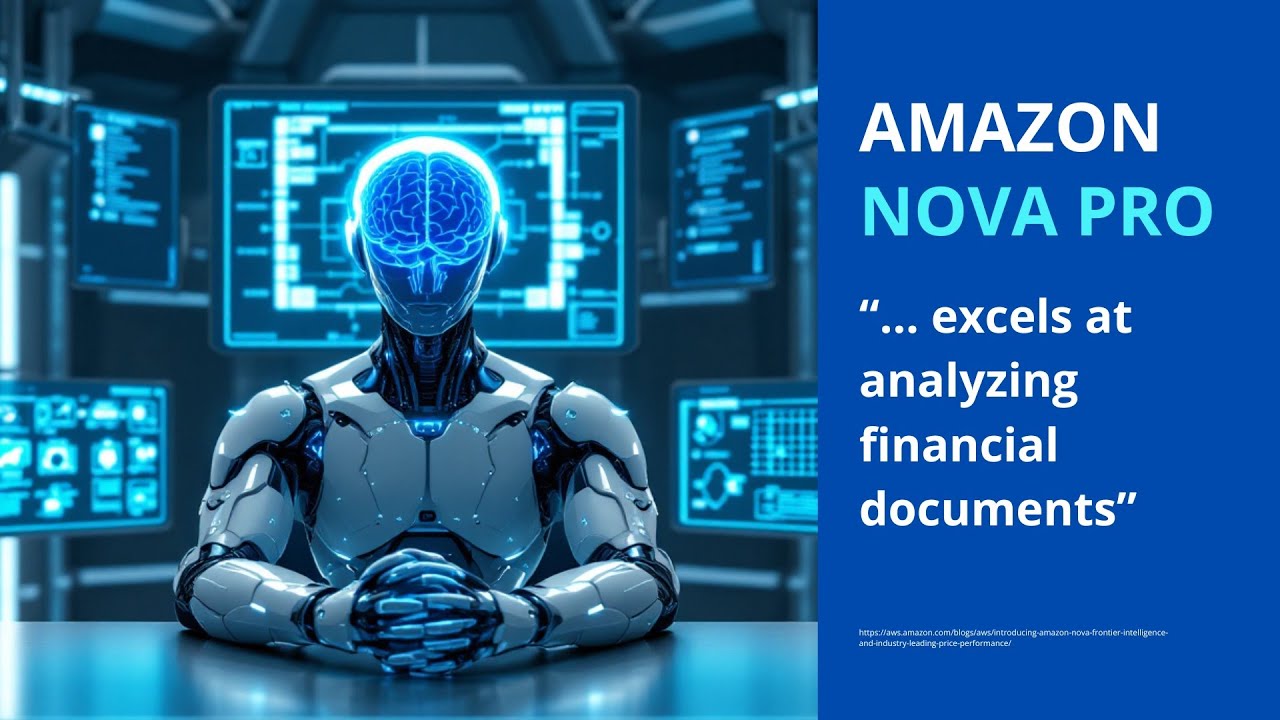 Amazon: NOVA PRO excels at ... (5 Tests)