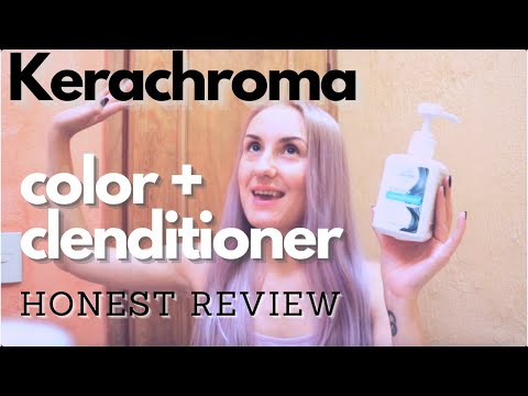 COLOR + CLENDITIONER SILVER BLUE KERACHROMA - HONEST REVIEW | _ALONA_