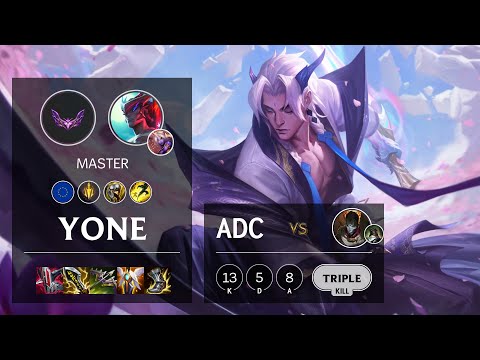 Yone ADC vs Jhin - EUW Master Patch 12.5