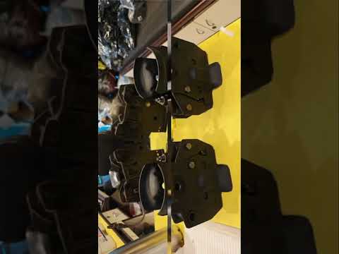 Door Latch Assembly with Cylinder - BS6-PH Commercial Vehicle Latch