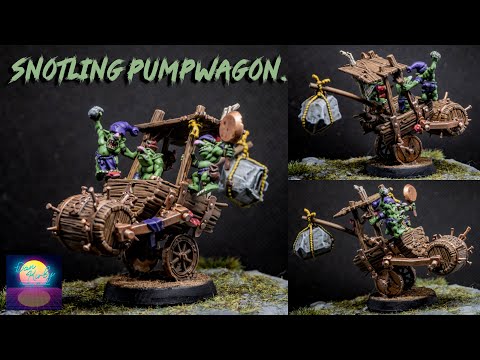 SNOTLING PUMP WAGON | Blood Bowl Secret Weapon.