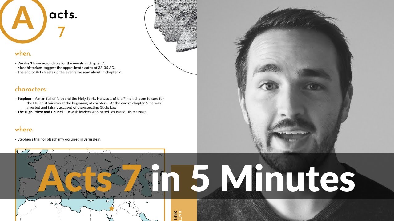Acts 7 in 5 Minutes - 2BeLikeChrist