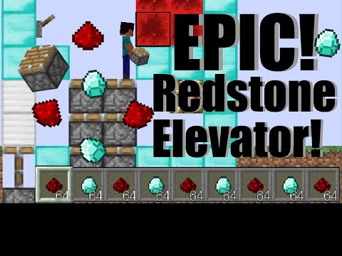 Insane 2D Minecraft Elevator Tutorial!