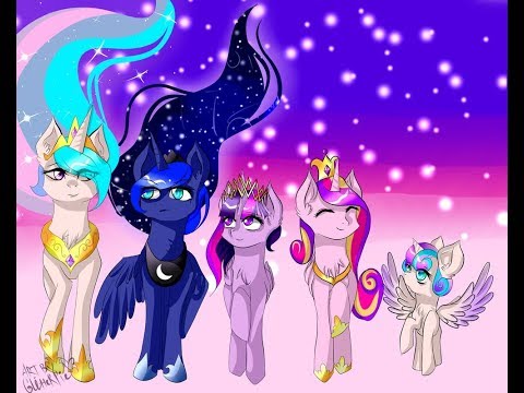 MLP:FIM [FULL PMV] 👑Royal Alicorns Of Equestria👑 - Tribute 3 - Hallelujah