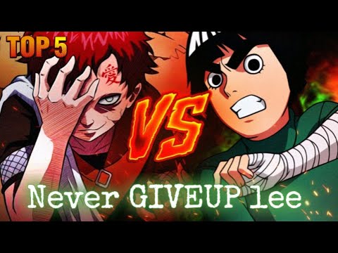 Rock Lee vs Gaara - Chunin Exam ( Recreated )
