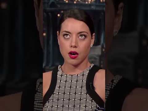 Aubrey Plaza can't stop lying 🤭