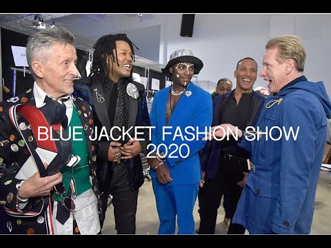 NYFW Blue Jacket Fashion Show 2020 Finale