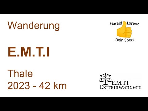 E.M.T.I - Wandermarathon Thale 2023 - 42 km