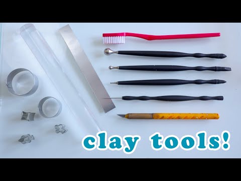 RECOMMENDED POLYMER CLAY TOOLS | Great for Beginners! (UPDATED)