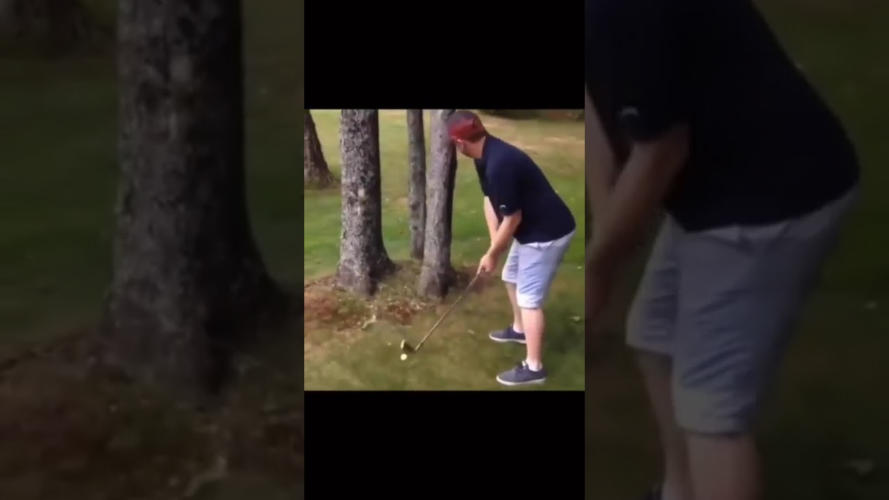 Playing Golf Jump Scare