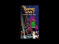 The Swan Princess Barney Live In New York City VHS Australia